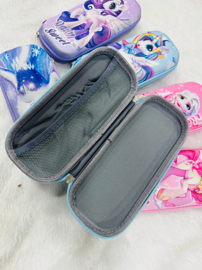 3D EMBOSSED STATIONARY POUCH(RANDOM CHARACTERS )-JB014