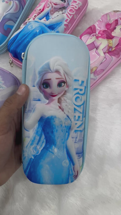 3D EMBOSSED STATIONARY POUCH(RANDOM CHARACTERS )-JB014